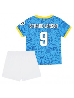 Wolves Jorgen Strand Larsen #9 Replika Tredje Kläder Barn 2025-26 Kortärmad (+ byxor)
